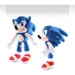 Top Rock Store Sonic Peluş Dev Boy 40CM Boom Hedgehog Arkadaşları Figür Peluş Oyuncak Büyük Boy Amy Rose - Mavi