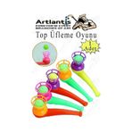 Top Üfleme Oyunu 1 Adet Saksafon Üfleme Nefes Oyuncağı Üfleme Düdüğü Oyuncak Karne Sınıf Çocuk Hediye