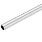 TOP-VIGOR 1 adet 6063 alüminyum yuvarlak boru, 13mm OD 11mm ID 300mm uzunluk dikişsiz alüminyum düz boru boru boru sanayi DIY projeleri için