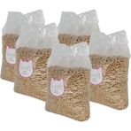 Topaklanan Doğal Çam Peleti Kedi Kumu (10 Litre x 5 Adet)