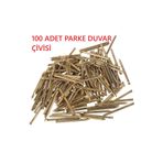 TOPALAKTİCARET 100 Adet 2x30 Beton/parke/duvar Çivisi Çivi 2x30 Parke Çivisi 100Lü Çivi - Parke süpürgeliklerinizi