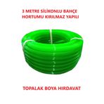 TOPALAKTİCARET 1/2 Silikonlu Bahçe Hortumu 3mt Çeşme-bahçe Su Hortumu Bahçe Sulama Hortumu Karışık Renk