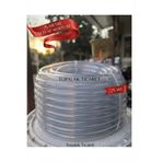 TOPALAKTİCARET 25 Metre1/2" Şeffaf Yumuşak Su Hortumu 12 Mm Çapında Klima Tahliye Hortumu Serum Hortum Slikon Hortum