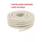 TOPALAKTİCARET Klima Su Tahliye Drenaj Hortumu 5/8- 7 Metre Ek Birleştirme Parça