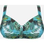 Toparlayıcı Bikini Üstü Geniş Beden Aralığı DB200805BU - 38 - Desenli
