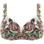 Toparlayıcı Bikini Üstü Geniş Beden Aralığı DB200805BU - 42 - Desenli