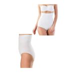 Toparlayıcı, Şekillendirici Kilotlu Slip Korse, Beyaz1, L