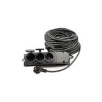 Topart 01560 30 Metre Grup Prizli Uzatma 3x2,5 Kablo - Çok Renkli