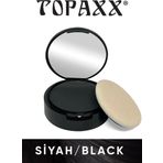 Topaxx Siyah/black 14gr Suda Çıkmayan Saç Sakal Dolgunlaştırıcı Topik Pudra