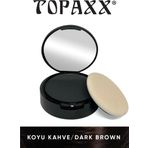 Topaxx Suda Çıkmayan Koyu Kahve/dark Brown 14gr Saç Sakal Dolgunlaştırıcı Topik Pudra