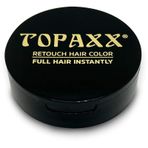 Topaxx Suda Çıkmayan Saç Sakal Dolgunlaştırıcı Topik Pudra siyah