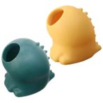 TOPBATHY 2 Adet yumurta sarısı ayırıcı Beyaz haşlanmış ekstraktör Mutfak aletleri boyunduruk yemek pişirmek mutfak yumurta akı ayırıcı yumurta gadget'ı pişirme yumurta ayırıcı Silika jeli