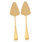 TOPBATHY Gümüş Takım Elbise 2 Adet Paslanmaz Çelik Kürek Düğün Pastası Standı Paslanmaz Spatula Pişirme Aracı Turta Küreği Teppanyaki Barbekü Kalbur Kazıyıcı Spatula Pizza Ağır