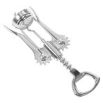 TOPBATHY şarap açacağı şişe açma aleti kitap açacağı şişe kapağı açacağı anahtar şişe açacağı ekip şişesi Parti tirbüşon tirbuşon metal şişe açacağı kanat açacağı Paslanmaz çelik