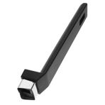 TOPBATHY Wok kolu tava sapları kolu tava kolu çıkarılabilir saplı tencere ev tencere kolu mutfak gereçleri Pişirme gereçleri tencere için üniversal kulp tencere malzemeleri bakalit Black