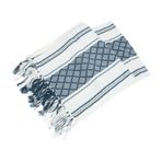 TOPBATHY ziyafet için masa koşucu ev dekorasyon home decor Ev süslemesi dekoratif sehpa yan masa parıltılı şerit çok çalışma masası zarif tarz masa örtüsü masa örtüsü süsleme kumaş Sky-blue