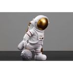 Topçu Astronot Biblo, Gold Beyaz