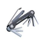 Topeak TT2552 Mini 9 Pro Carbon Bisiklet Alyan Anahtar Seti Çantalı