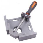 TopHomer 1 adet dik açı kelepçe, 90 derece köşe kelepçe ahşap işleri için, tek kolu alüminyum alaşım mengenesi ayarlanabilir salıncak çene, DIY ağaç işleme kaynak için ağaç işleme kelepçeleri
