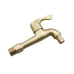 TopHomer 1/2 inç Pirinç Hortum Ucu Musluğu, Dış Mekan Bahçe Musluk Seti, Pirinç Su Önlüğü Musluk Dış Musluk Kiti, Bahçe Çamaşır Makinesi Yağmur Barrel İç Mekan Banyo Mutfak için Alaşım Musluğu