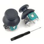 TopHomer 3D Analog Joystick Modules, Joystick Sensor Replacement Analog Stick Module with Thumb Stick for PS4/ PS4 Pro/PS4 Slim Controller