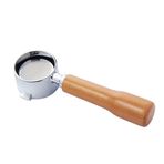 TopHomer 51mm Espresso Dipsiz Portafilter Paslanmaz Çelik DeLonghi ECOV311.GR/ECOV310.GR/EC200CD/EC221.B/EC330S/EC152.CD/EC156.B/ECP35.31/ECP36.31/EC270/ECZ3535 için 1.W/EC4 10/EC235.BK/ECI341.CP