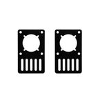 TopHomer 57 Motor Montaj Plakası, NEMA 17/57 Step Motor Montaj Plakası, 3D Yazıcı Aksesuarları için Eloksallı Alüminyum V Yuvası Doğrusal Montaj Braketi