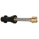 TopHomer Basınçlı Yıkama Tabancası Adaptörü, 10 cm Uzatma Çubuğu, Adaptör M22-14 Hızlı Bağlantı Erkek Bağlantısı, Karcher K Serisi, K2, K3, K4, K5, K6, K7 (5000 PSI) ile Uyumlu