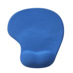 TopHomer Fare Altlığı Oyun Mouse Pad Bilek Desteği Laptop PC için Kaymaz (Gök Mavisi)