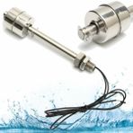 TopHomer Şamandıra şalteri, U 150 mm, dikey sıvı seviye sensörü, paslanmaz çelik, şamandıra şalteri, elektrik, drenaj, doluluk göstergesi ve alarm için kullanılır
