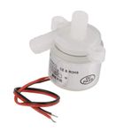 TOPINCN 1 adet Fırçasız Su Pompası Çok Sessiz Su Geçirmez Beyaz Mini Gıda Sınıfı Manyetik Tahrik Santrifüj Dalgıç Tekne 12V DC 6W Akvaryum Hidroponik Çeşme Havuzları Akvaryumlar YENİDEN KULLANILABİLİR AMBALAJ