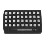 TOPINCN 36 Adet Damga Numarası Yumruk Seti, Çelik Harf Deri Stamper Delme Aracı DIY Deri El Sanatları Baskı Zanaat Damgalama (6mm)