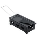 TOPINCN Peynir Raclette, Yapışmaz Raclette Izgara Rotaster Fırın Tepsisi Soba Seti, Ev Mutfak Izgara Aracı Için Spatula Ile Taşınabilir Raclette Peynir Eritici Tava