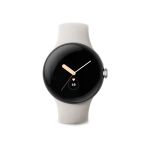 Toplu Paketlemede WiFi, GPS, BT ve Nabız Monitörü Özellikli Google Pixel Watch 41 mm Akıllı Saat (Gümüş Tebeşir)