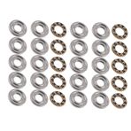 Toplu Yatak Yüksek Hassasiyetli bilyalı Yatak Seti, Küçük Sürtünme Prova Ile çelik Yataklar, Makine üretimi Için (F6-14m 6 * 14 * 5mm (10pcs))