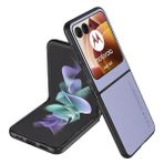 Topme Motorola Moto Razr60 (6,9 inç) ile uyumlu cep telefonu kılıfı - güvenli ve şık koruma - açık lila