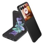 Topme Motorola Moto Razr60 (6,9 inç) ile uyumlu cep telefonu kılıfı - güvenli ve şık koruma - siyah