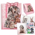 Topmodel Cute Animals Sticker Kitabı – Sevimli Hayvanlar Çıkartmalı Aktivite Defteri