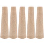 TOPPERFUN 5 Dize Topu Için Iplik Sarıcı Yün Sarma Tüpü Diy Sarıcı Tüp Kiti Karton Kâğıt Manuel Yün Sarıcı Dönen Örgü Tüpü Karton Tüp Boş Rulo Tüpler Kağıt Tığ Işi Döndürmek Ev