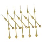 TOPPERFUN 5 Set DIY Saat Mekanizması Kiti Uzun Şaft Saat El Seti Duvar Saati Onarım Saati Hareketi Değiştirme Ev Süslemeleri Için İdeal