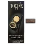 Toppik Açık Kahve Kaş Dolgunlaştırıcı Set