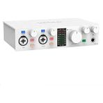 Topping Professional E2x2 | White Yüksek Kalite USB-C Ses Kartı: 2-Giriş/2-Çıkış 24Bit/192kHz, 8...600ohm arası kulaklıklara kadar kullanılabilir. (PC/MAC)