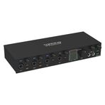 Topping Professional E4X4 Pre | Black Yüksek Kalite USB-C Ses Kartı: 4-Giriş/4-Çıkış 24Bit/192kHz, 8...600ohm arası kulaklıklara kadar kullanılabilir. (PC/MAC)