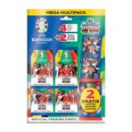Topps Official Euro 2024 Match Attax - Mega Multipack - 32 Euro 2024 Match Attax Kartları Plus 2 rastgele sınırlı sayıda kart içerir.