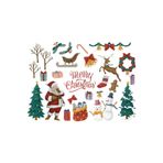 Toprak Dijital Baskı Tprk11 Yılbaşı Sticker Seti
