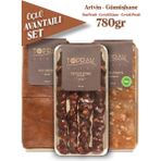 Toprak Doğal Pestil & Köme Ekonomik Set 1 - Sade Dut Pestili - Cevizli Pestil - Cevizli Köme Tek Çekim - 700 gr