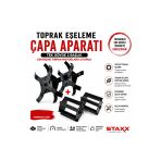 Toprak Eşeleme Çapa Aparatı Full Set 2 Başlıklı Benzinli Grup Tırpan Motor Başlıklarına Uyumlu