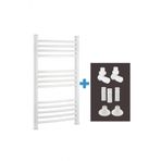 Toprak Havlupan 40/100Cm 14 Borulu Beyaz Havlupan +2 Adet Vana +2 Boru Gizleme Aparati + Montaj Seti 40 X 100