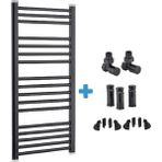 Toprak Havlupan 50 / 700 Cm 10 Borulu Siyah Havlupan + 2 Adet Vana + 2 Boru Gizleme Aparatı + Montaj Seti