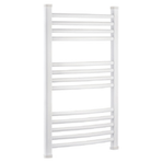 Toprak Havlupan 50x120 cm 17 Borulu Düz Beyaz Havlupan Radyatör